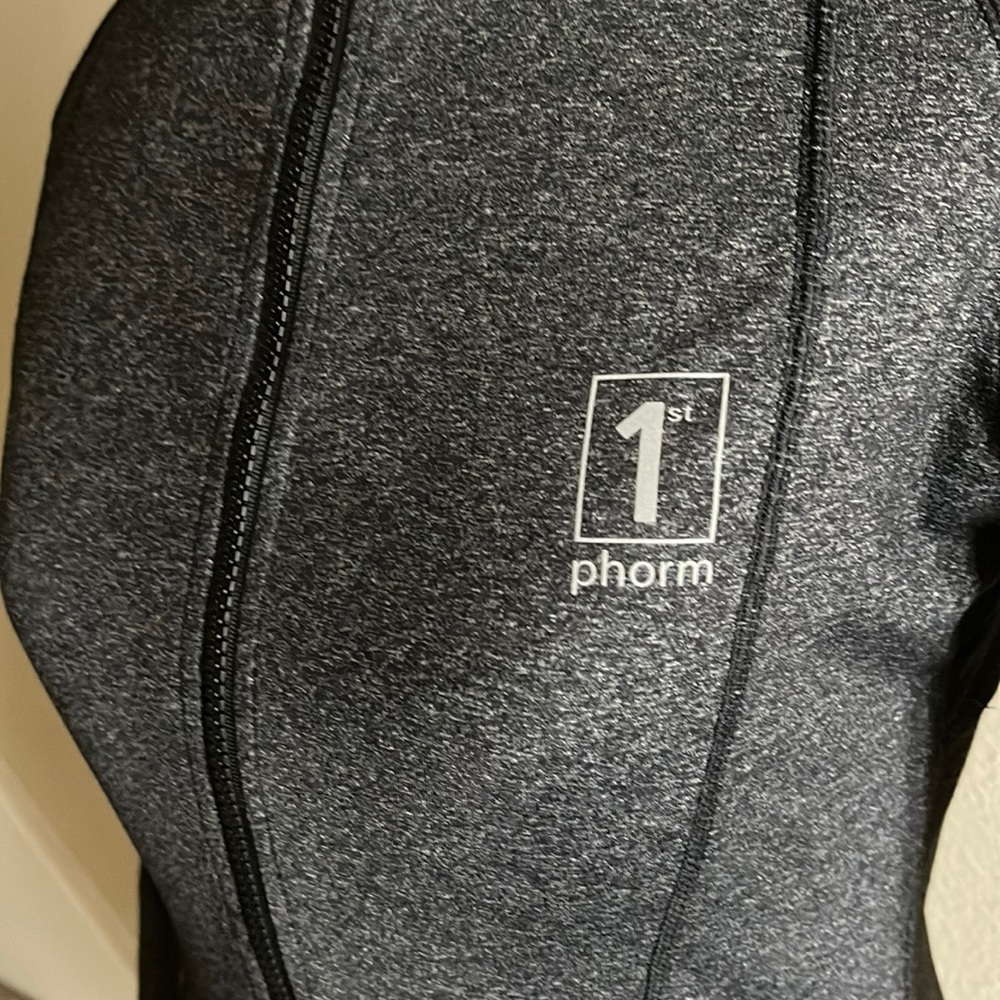 Women's Gray Full-Zip Jacket - Picture 7 of 14